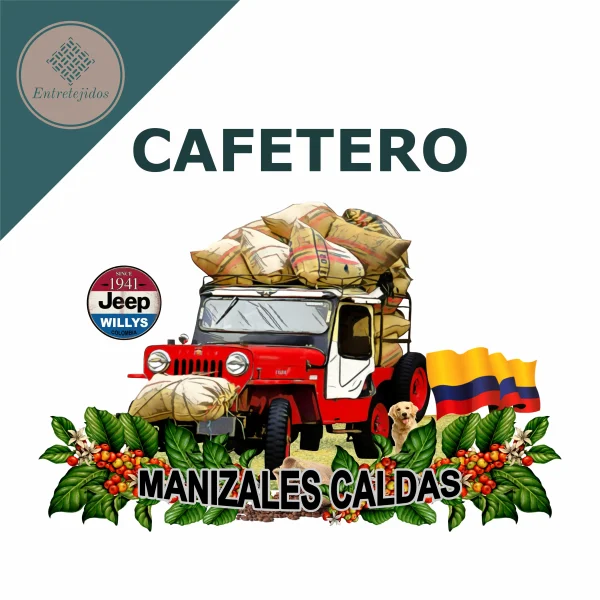 Poncho Jeep Cafetero